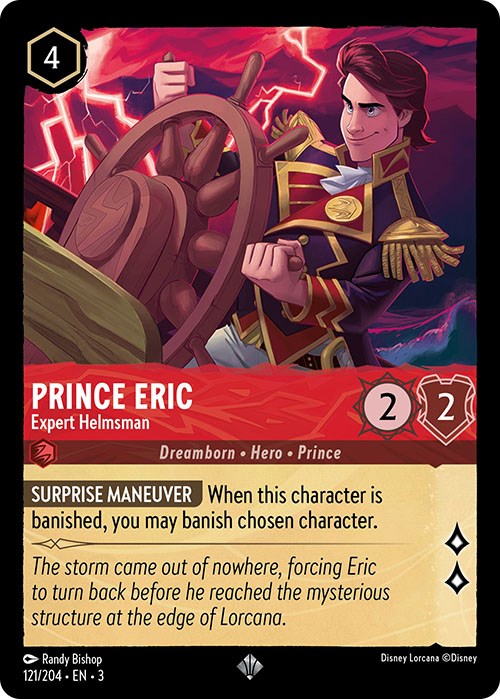Prince Eric - Expert Helmsman (121/204) [Into the Inklands] | Game Master's Emporium (The New GME)