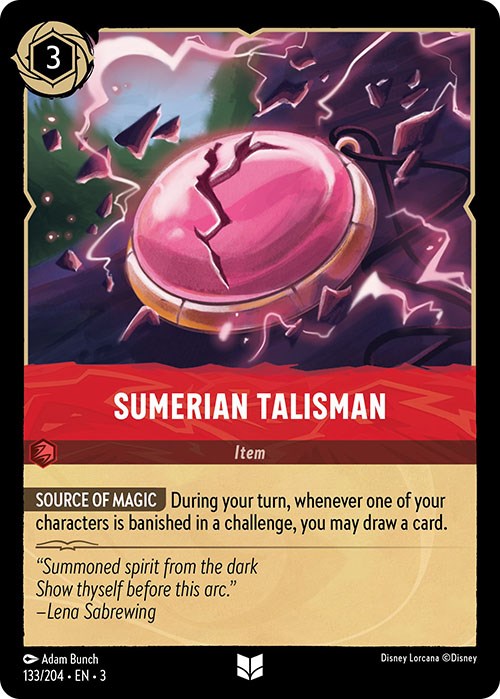 Sumerian Talisman (133/204) [Into the Inklands] | Game Master's Emporium (The New GME)