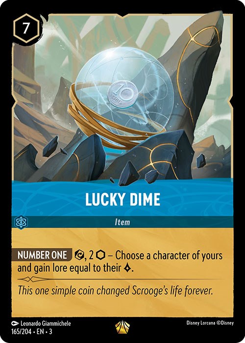 Lucky Dime (165/204) [Into the Inklands] | Game Master's Emporium (The New GME)
