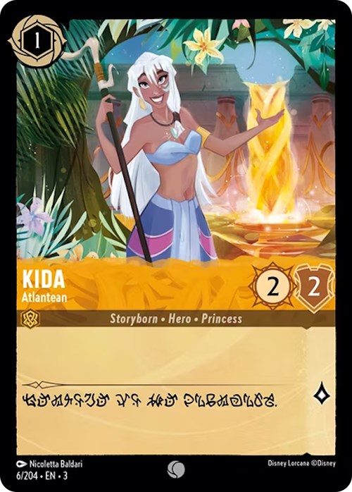 Kida - Atlantean (6/204) [Into the Inklands] | Game Master's Emporium (The New GME)