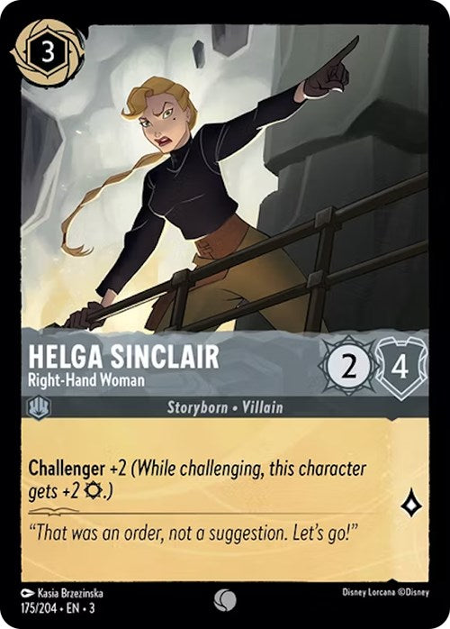 Helga Sinclair - Right-Hand Woman (175/204) [Into the Inklands] | Game Master's Emporium (The New GME)