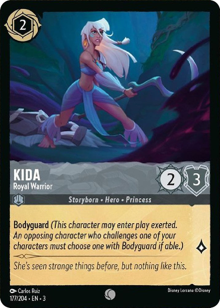 Kida - Royal Warrior (177/204) [Into the Inklands] | Game Master's Emporium (The New GME)