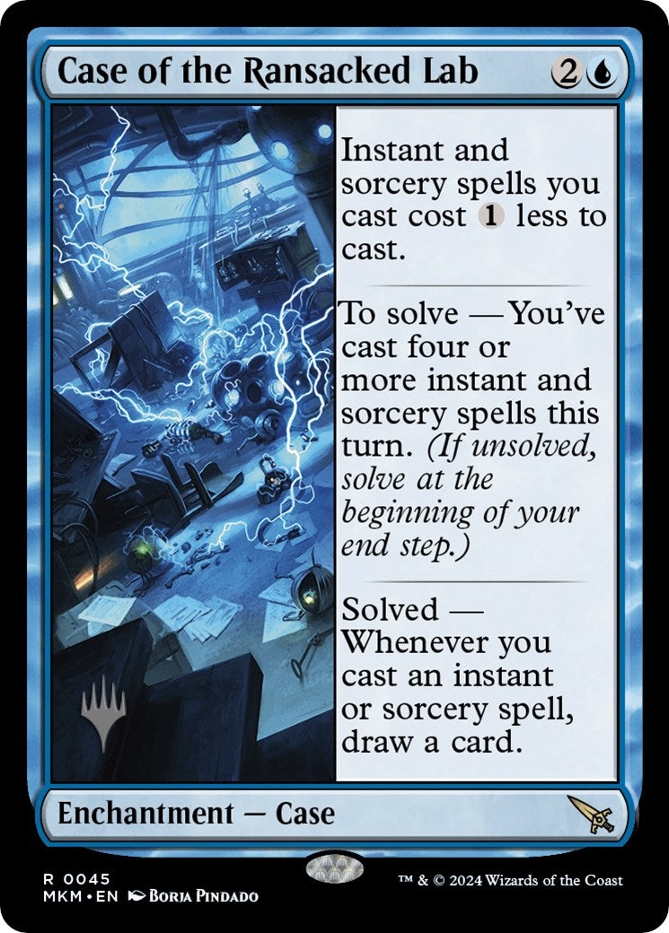 Case of the Ransacked Lab (Promo Pack) [Murders at Karlov Manor Promos] | Game Master's Emporium (The New GME)