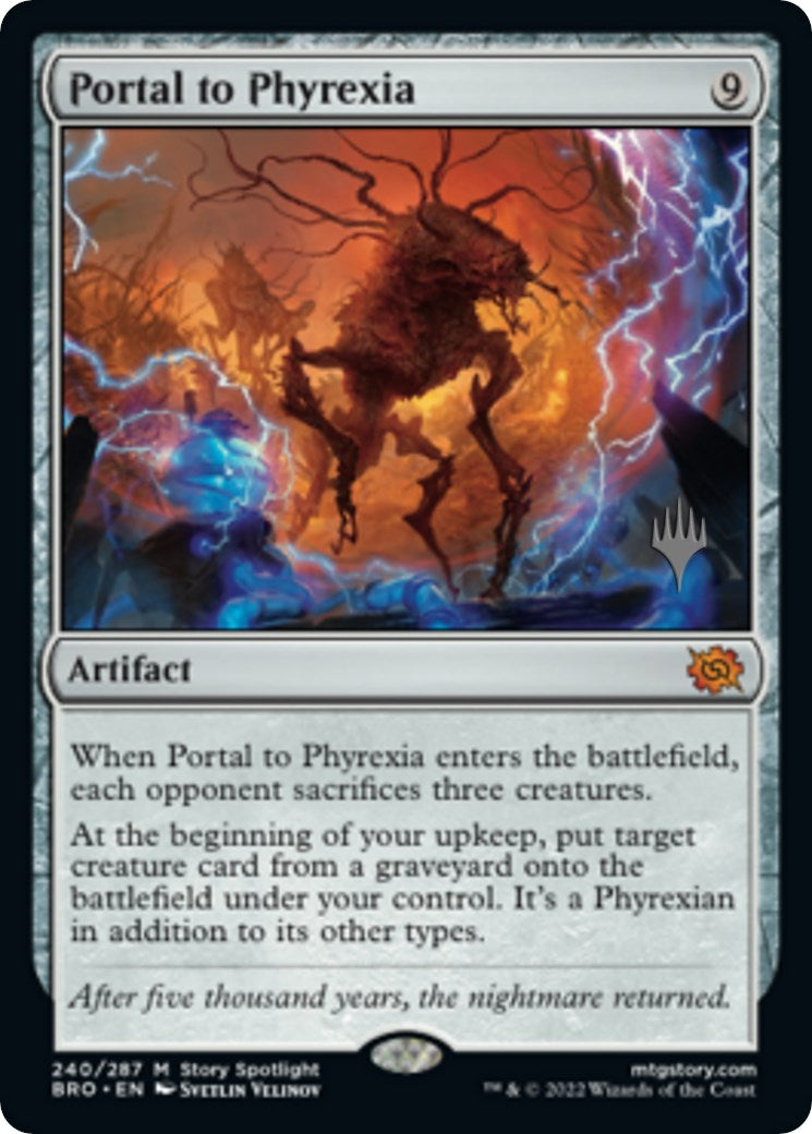 Portal to Phyrexia (Promo Pack) [The Brothers' War Promos] | Game Master's Emporium (The New GME)