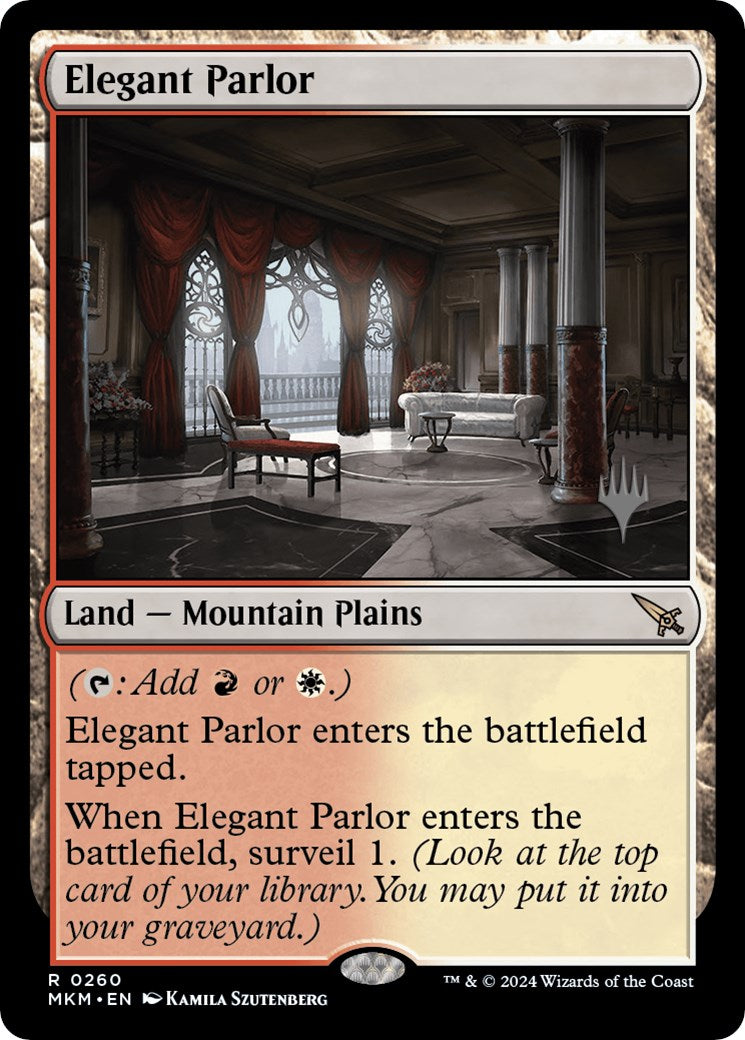 Elegant Parlor (Promo Pack) [Murders at Karlov Manor Promos] | Game Master's Emporium (The New GME)