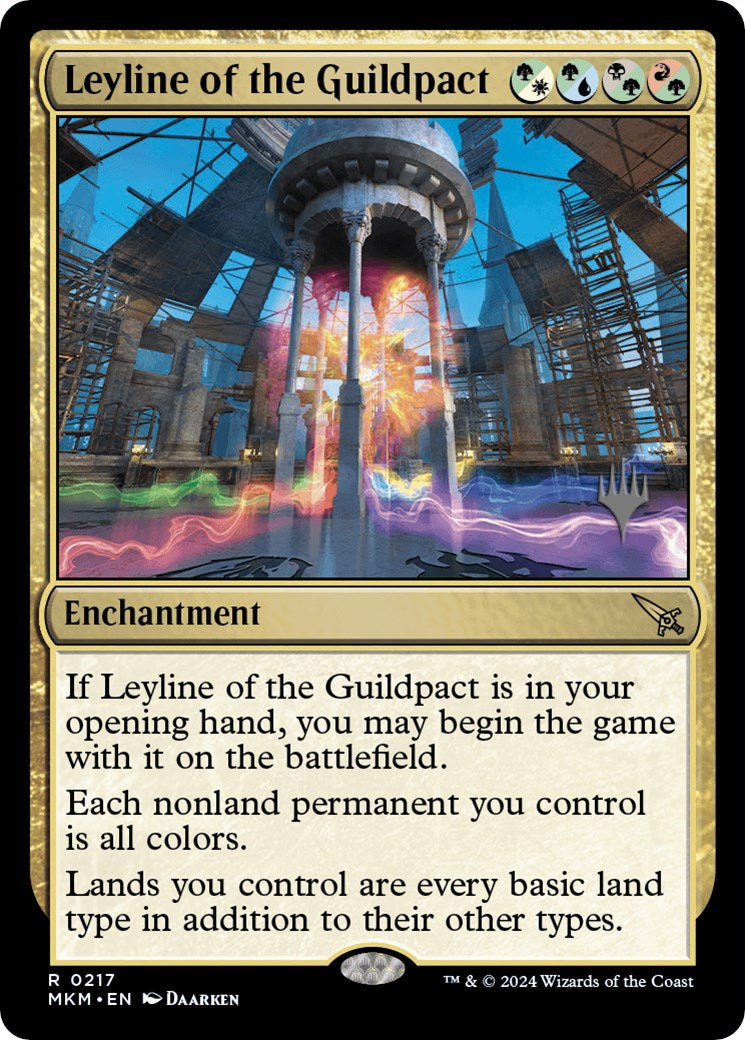 Leyline of the Guildpact (Promo Pack) [Murders at Karlov Manor Promos] | Game Master's Emporium (The New GME)