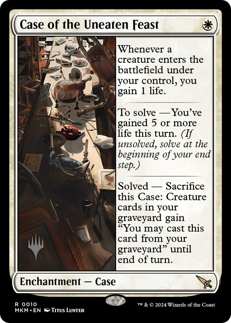 Case of the Uneaten Feast (Promo Pack) [Murders at Karlov Manor Promos] | Game Master's Emporium (The New GME)