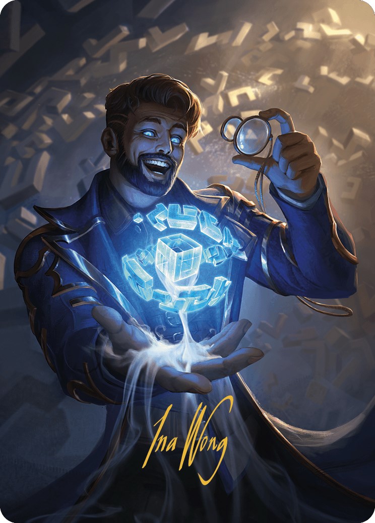 Deduce Art Card (Gold-Stamped Signature) [Murders at Karlov Manor Art Series] | Game Master's Emporium (The New GME)