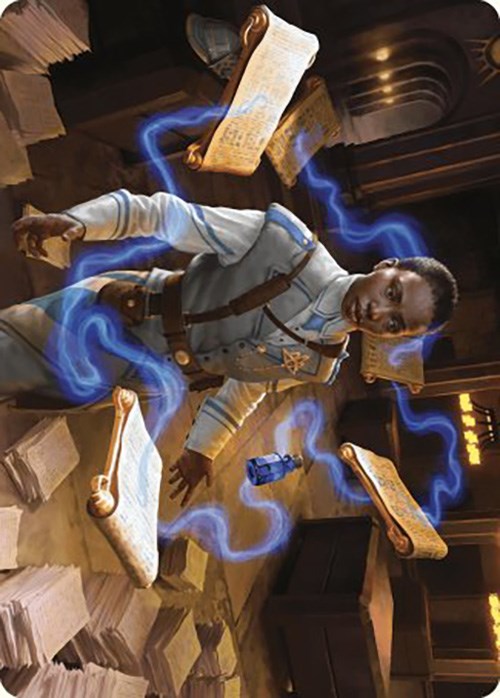 Case File Auditor Art Card [Murders at Karlov Manor Art Series] | Game Master's Emporium (The New GME)