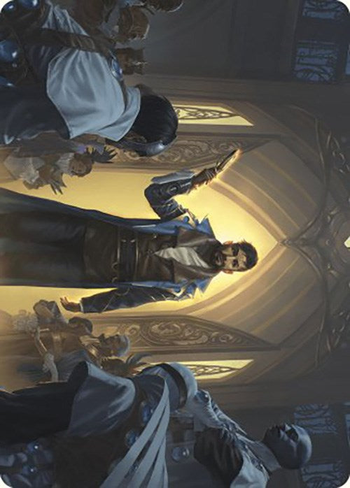 Auspicious Arrival Art Card [Murders at Karlov Manor Art Series] | Game Master's Emporium (The New GME)