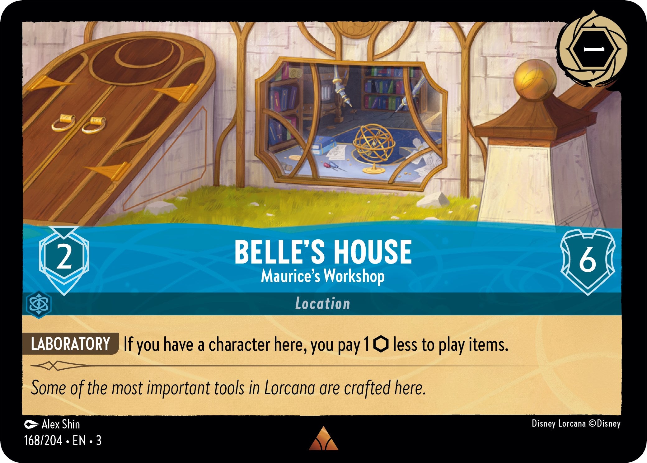 Belle's House - Maurice's Workshop (168/204) [Into the Inklands] | Game Master's Emporium (The New GME)