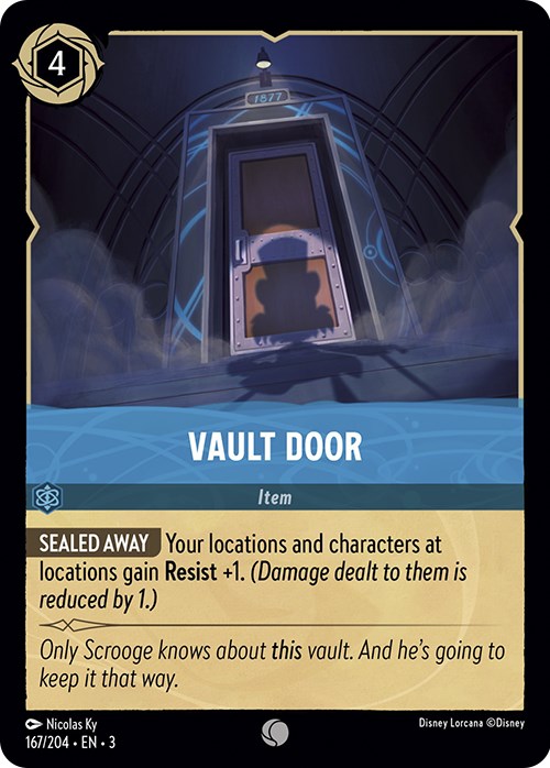 Vault Door (167/204) [Into the Inklands] | Game Master's Emporium (The New GME)
