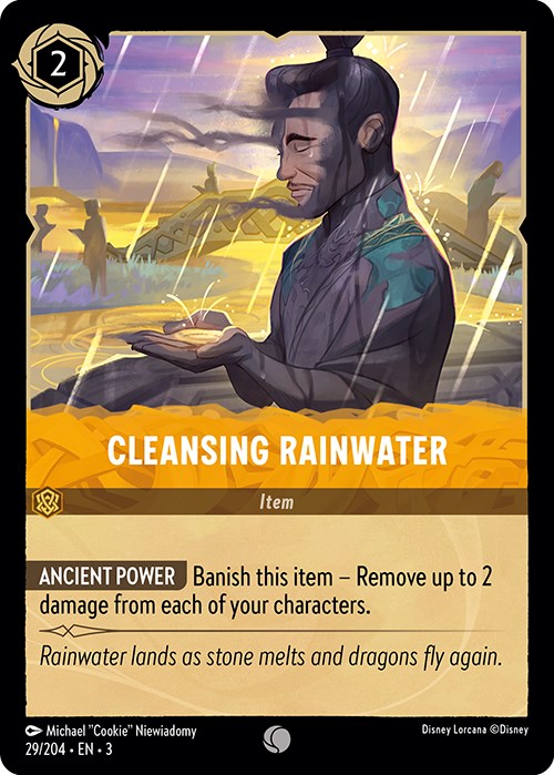Cleansing Rainwater (29/204) [Into the Inklands] | Game Master's Emporium (The New GME)