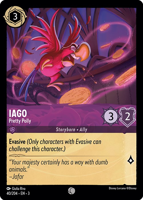 Iago - Pretty Polly (40/204) [Into the Inklands] | Game Master's Emporium (The New GME)