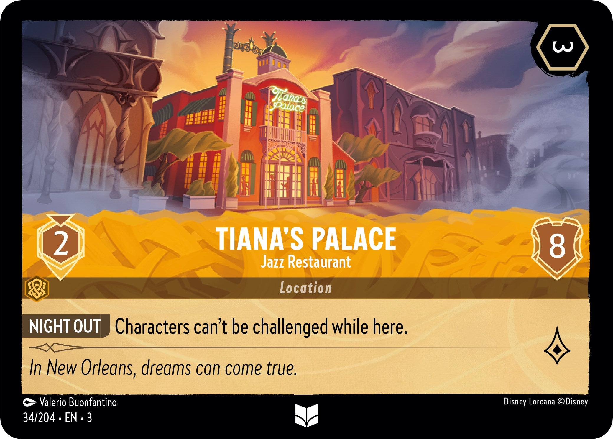 Tiana's Palace - Jazz Restaurant (34/204) [Into the Inklands] | Game Master's Emporium (The New GME)