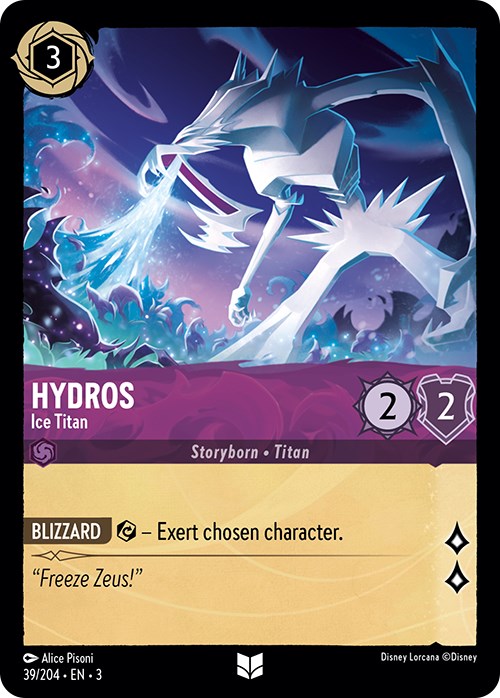 Hydros - Ice Titan (39/204) [Into the Inklands] | Game Master's Emporium (The New GME)