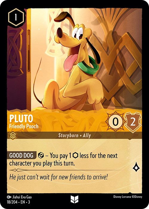 Pluto - Friendly Pooch (18/204) [Into the Inklands] | Game Master's Emporium (The New GME)