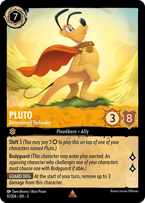 Pluto - Determined Defender (17/204) [Into the Inklands] | Game Master's Emporium (The New GME)