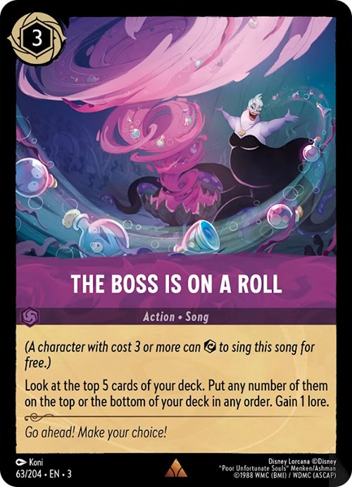 The Boss is on a Roll (63/204) [Into the Inklands] | Game Master's Emporium (The New GME)