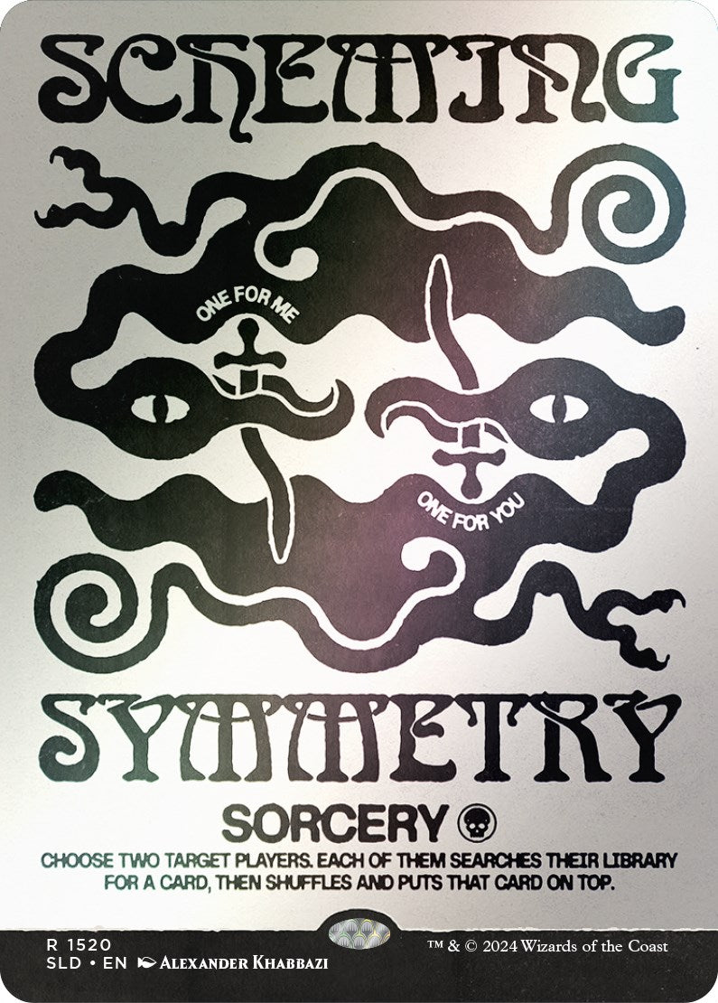 Scheming Symmetry (Rainbow Foil) [Secret Lair Drop Series] | Game Master's Emporium (The New GME)
