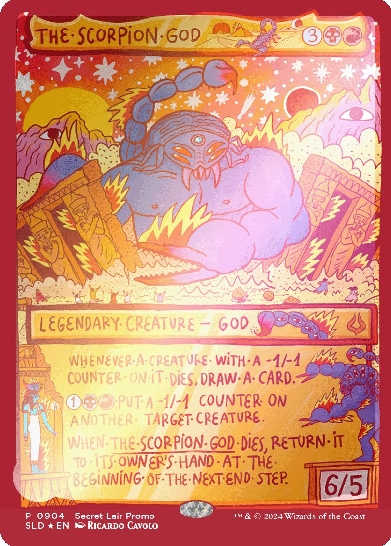 The Scorpion God [Secret Lair Drop Series] | Game Master's Emporium (The New GME)