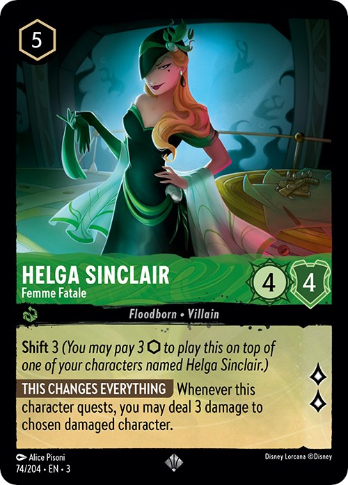 Helga Sinclair - Femme Fatale (74/204) [Into the Inklands] | Game Master's Emporium (The New GME)