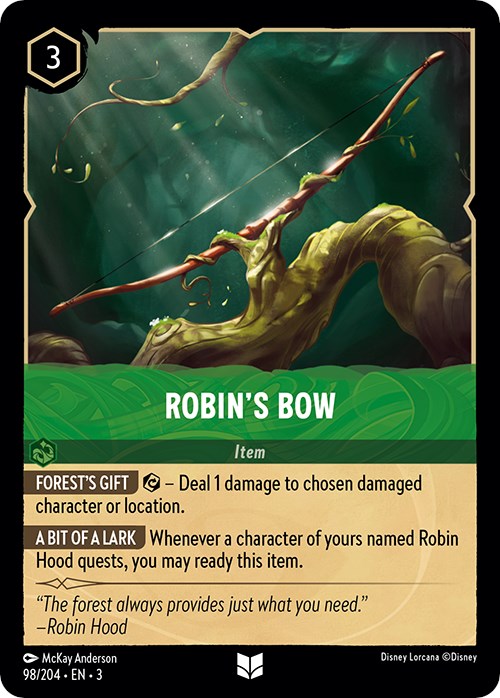 Robin's Bow (98/204) [Into the Inklands] | Game Master's Emporium (The New GME)