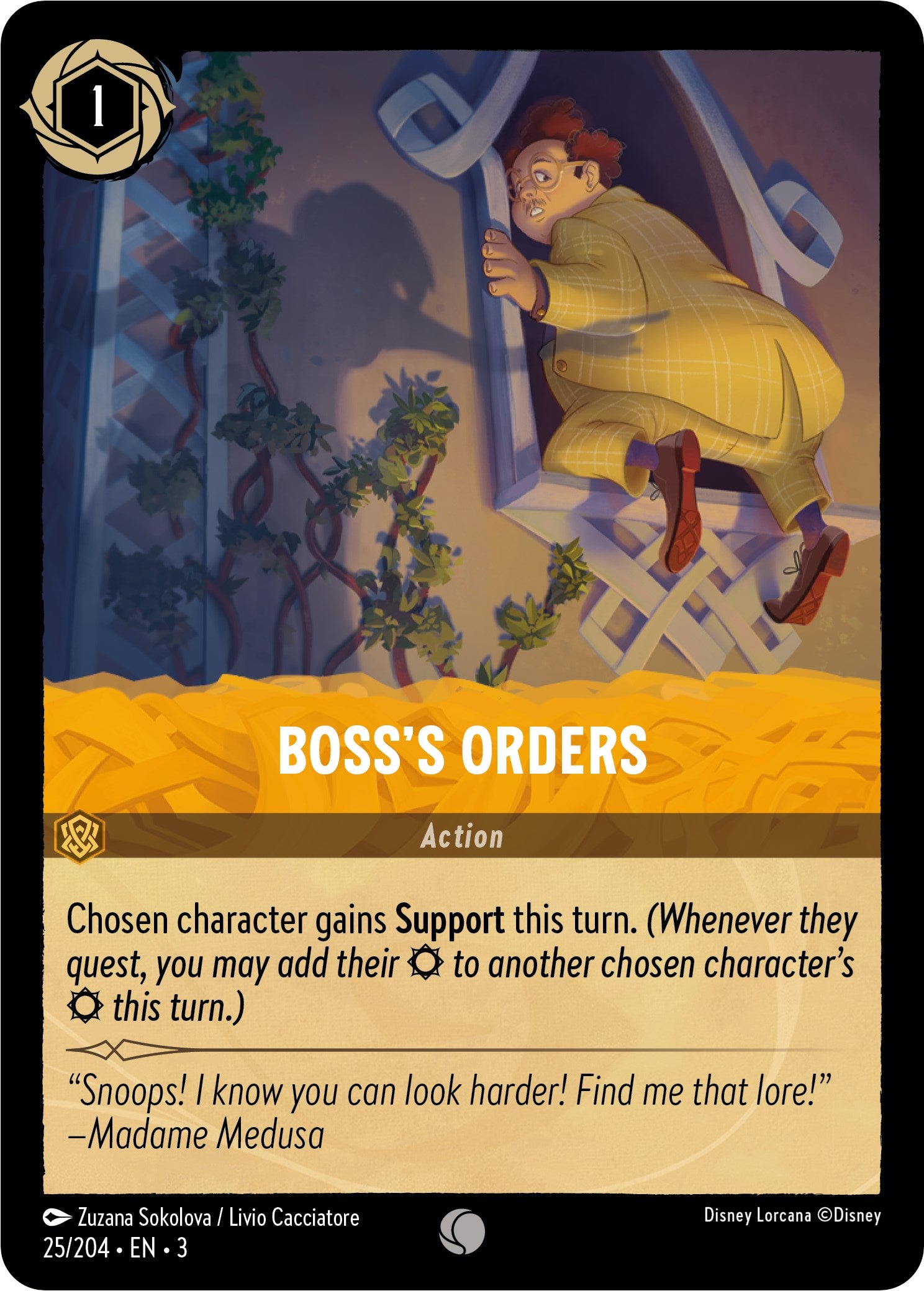 Boss's Orders (25/204) [Into the Inklands] | Game Master's Emporium (The New GME)
