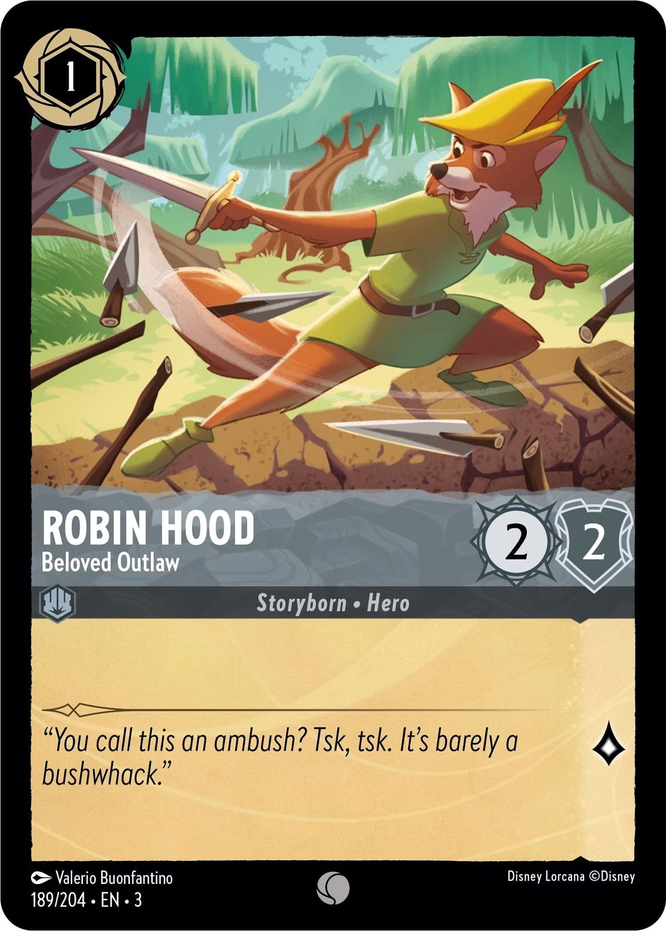 Robin Hood - Beloved Outlaw (189/204) [Into the Inklands] | Game Master's Emporium (The New GME)