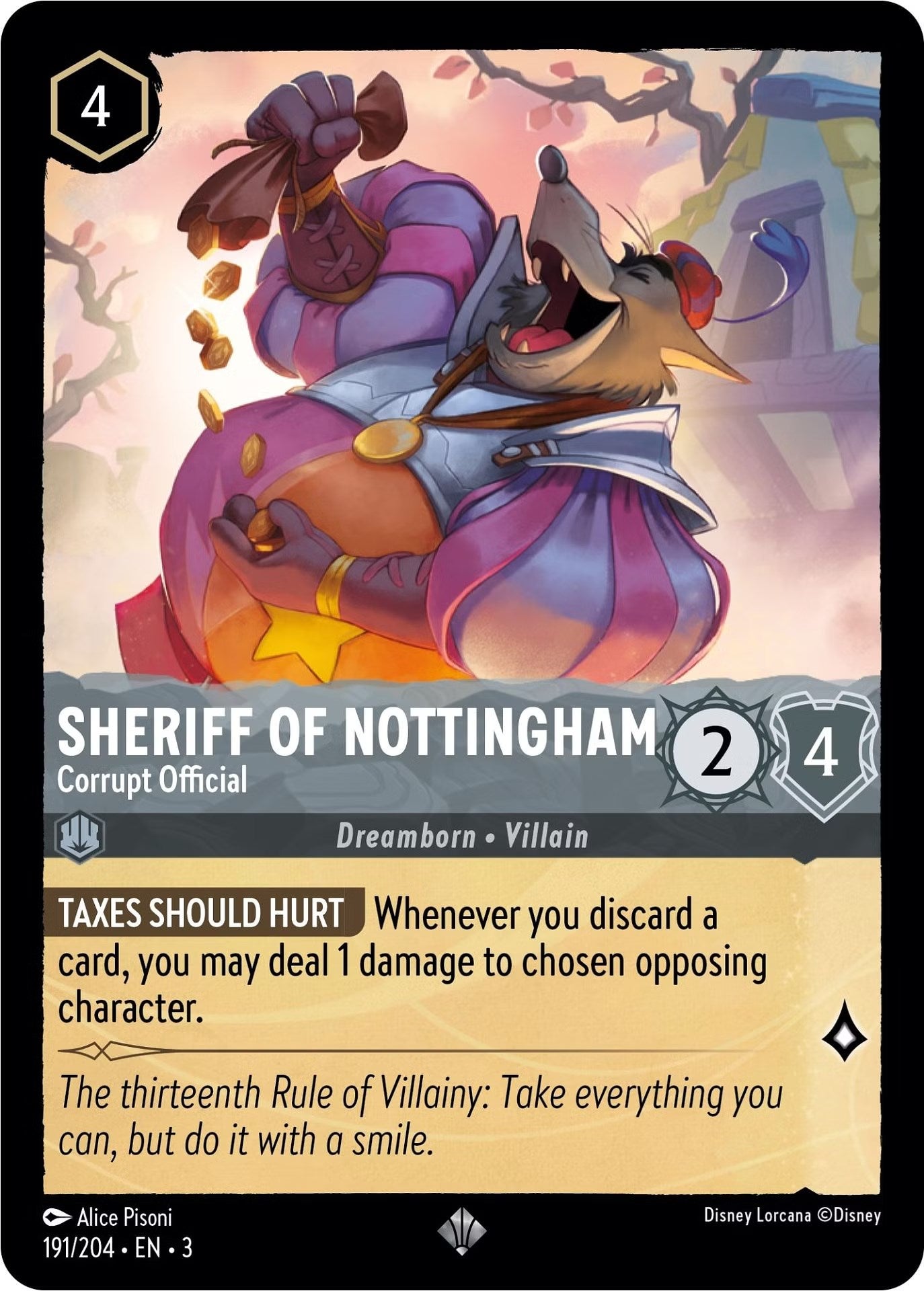 Sheriff of Nottingham - Corrupt Official (191/204) [Into the Inklands] | Game Master's Emporium (The New GME)