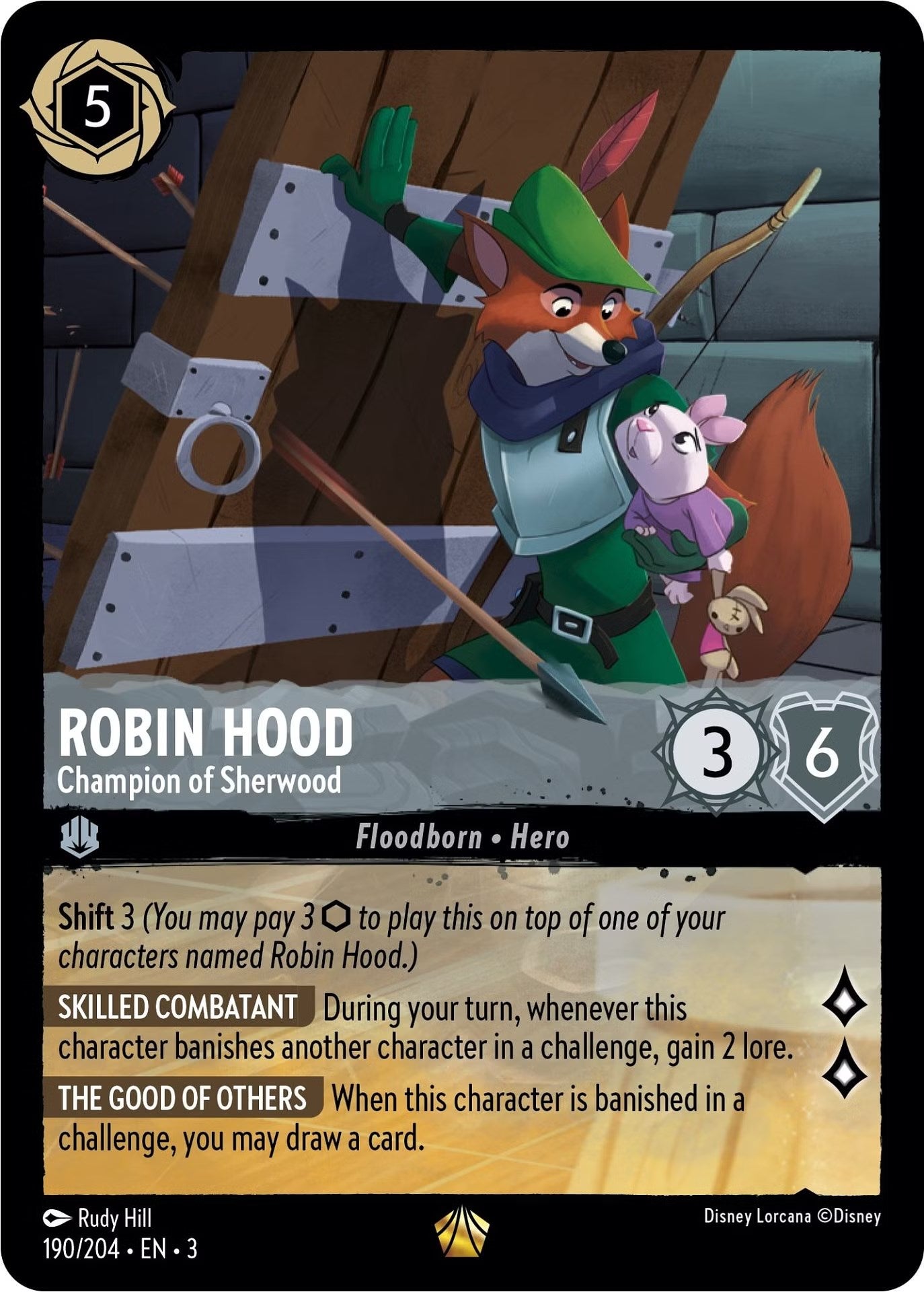 Robin Hood - Champion of Sherwood (190/204) [Into the Inklands] | Game Master's Emporium (The New GME)