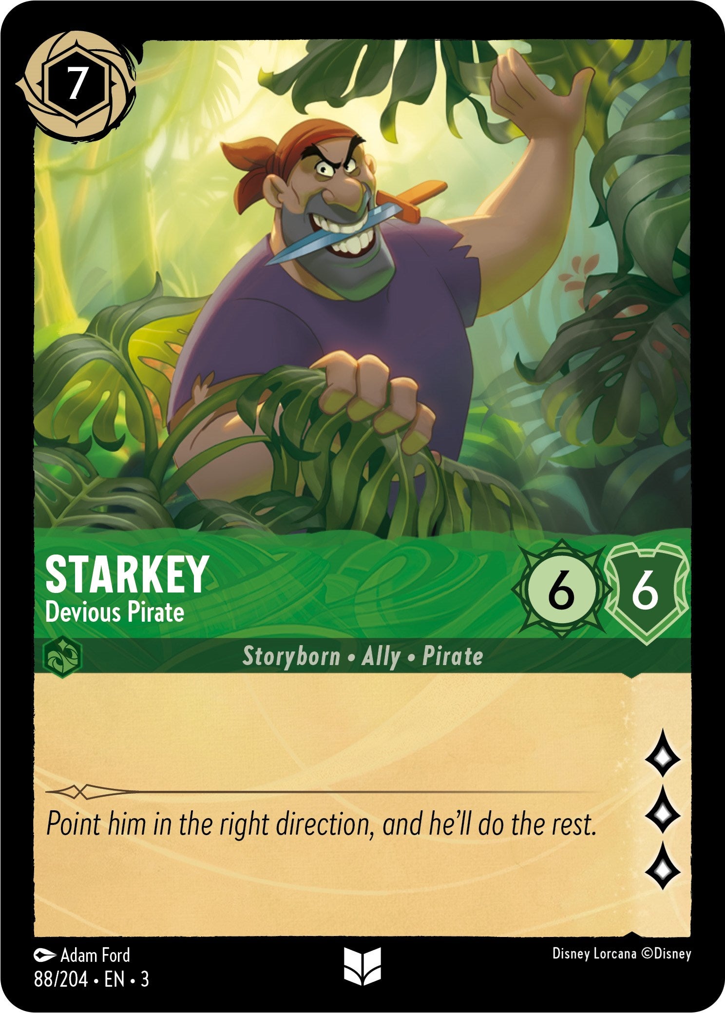Starkey - Devious Pirate (88/204) [Into the Inklands] | Game Master's Emporium (The New GME)