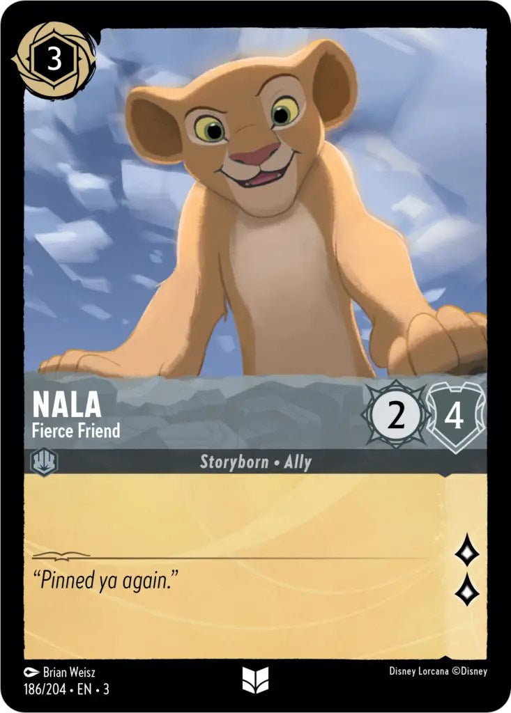 Nala - Fierce Friend (186/204) [Into the Inklands] | Game Master's Emporium (The New GME)