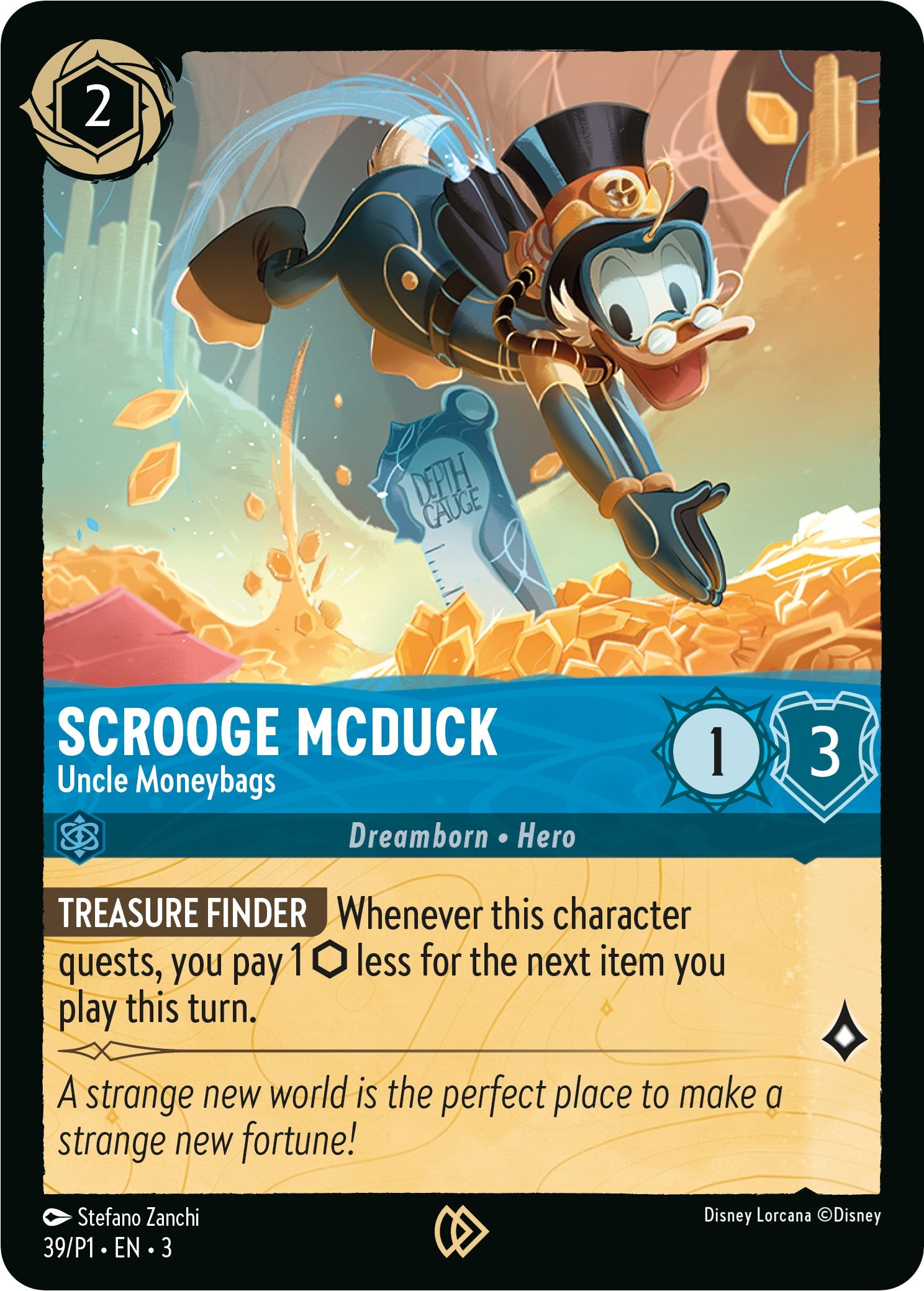 Scrooge McDuck - Uncle Moneybags (39) [Promo Cards] | Game Master's Emporium (The New GME)