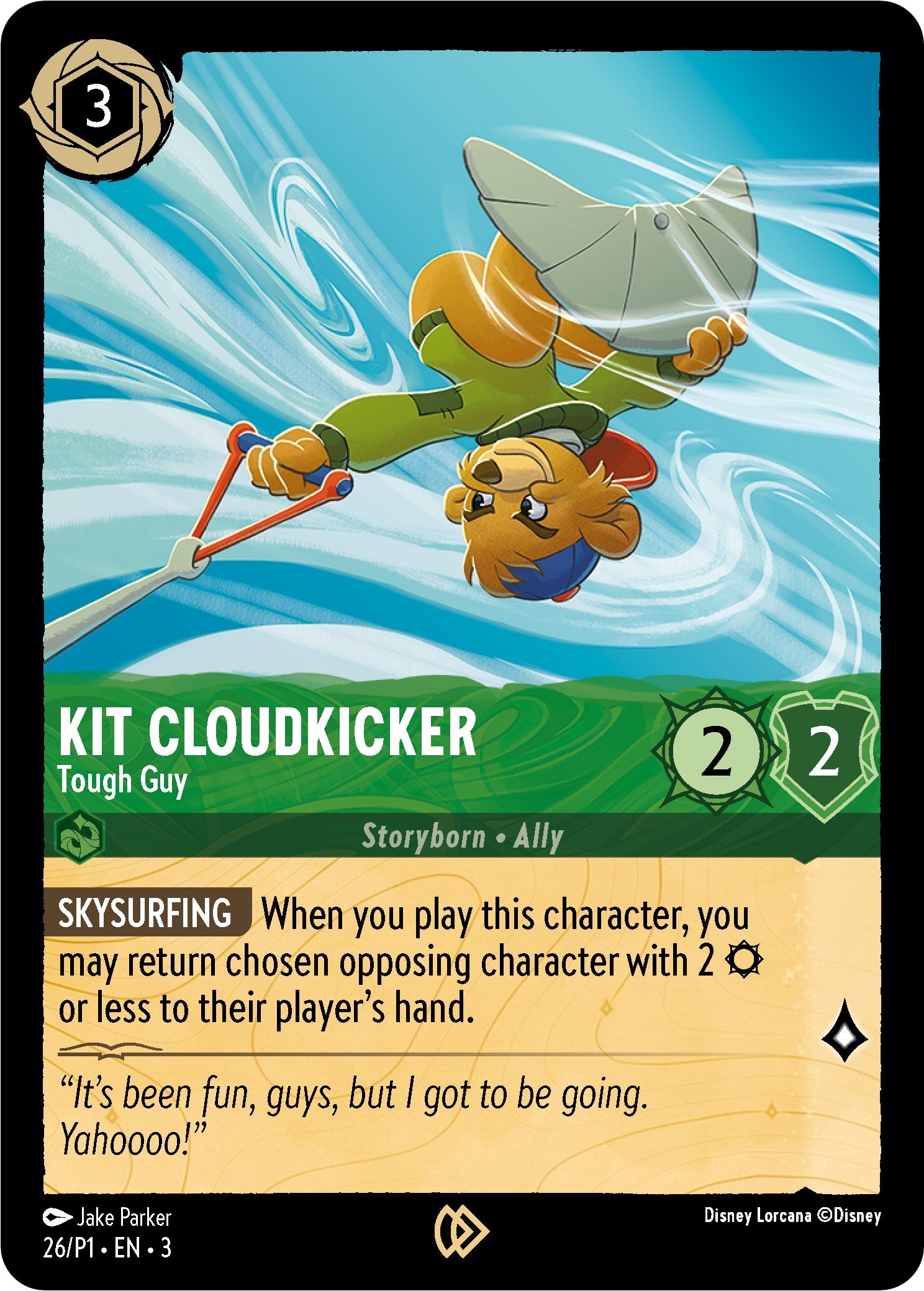 Kit Cloudkicker - Tough Guy (26) [Promo Cards] | Game Master's Emporium (The New GME)