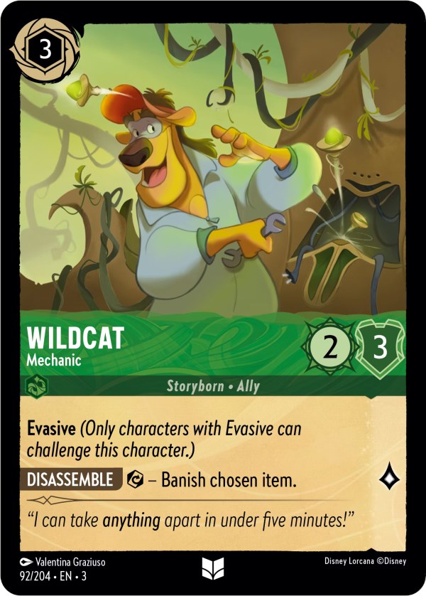 Wildcat - Mechanic (92/204) [Into the Inklands] | Game Master's Emporium (The New GME)