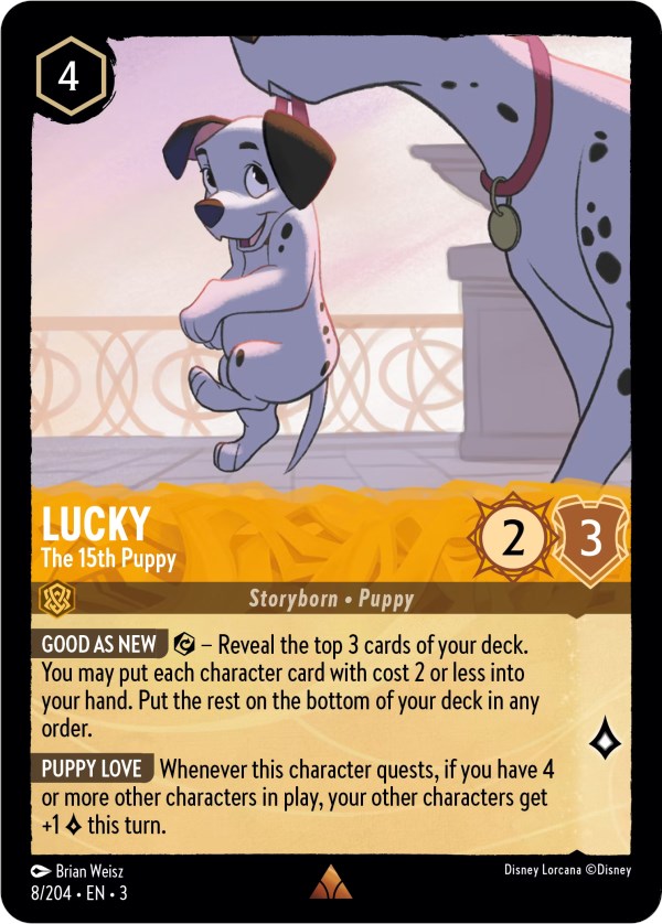 Lucky - The 15th Puppy (8/204) [Into the Inklands] | Game Master's Emporium (The New GME)