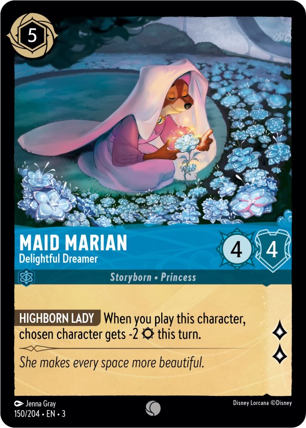Maid Marian - Delightful Dreamer (150/204) [Into the Inklands] | Game Master's Emporium (The New GME)