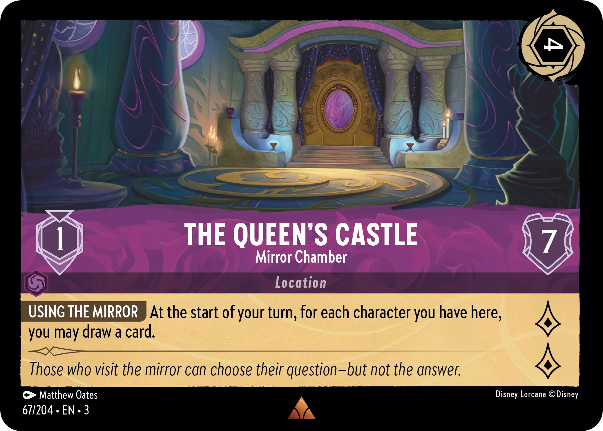 The Queen's Castle - Mirror Chamber (67/204) [Into the Inklands] | Game Master's Emporium (The New GME)