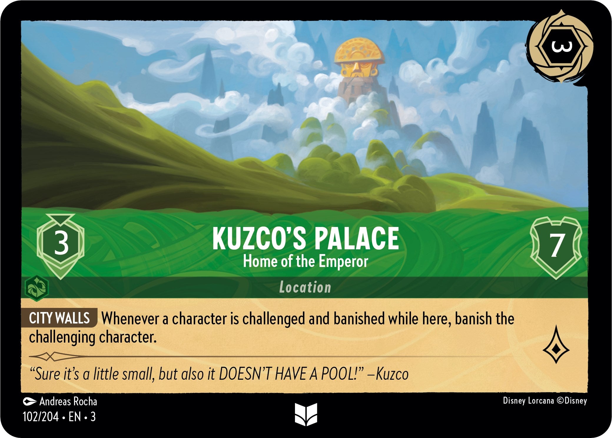 Kuzco's Palace - Home of the Emperor (102/204) [Into the Inklands] | Game Master's Emporium (The New GME)