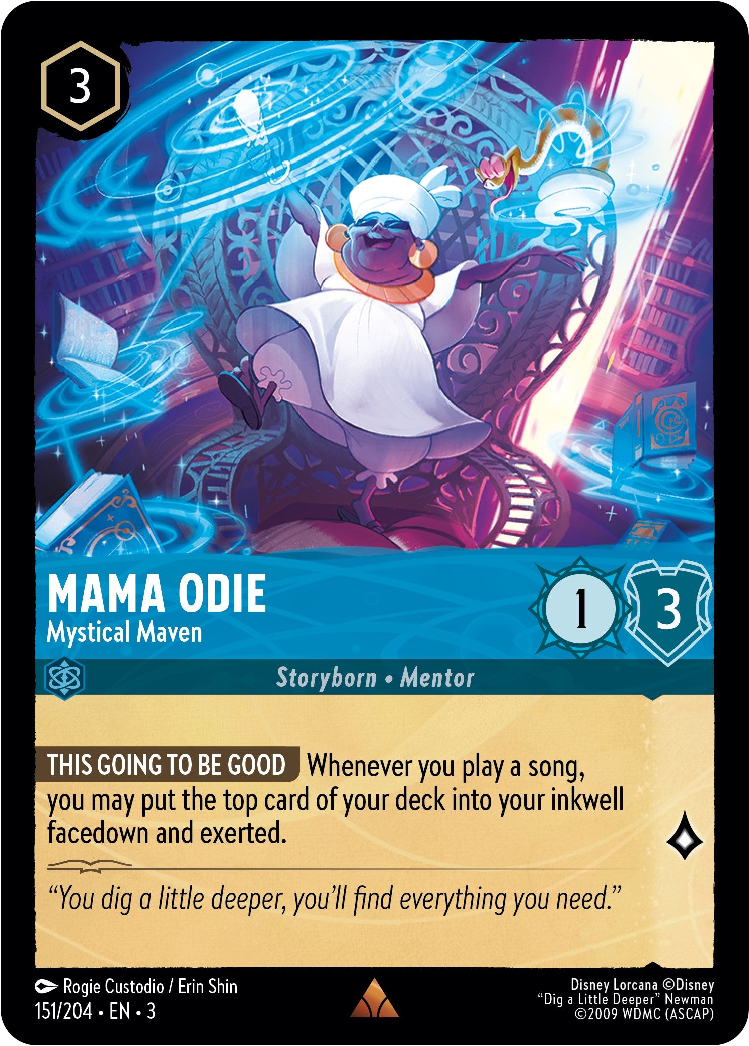 Mama Odie - Mystical Maven (151/204) [Into the Inklands] | Game Master's Emporium (The New GME)