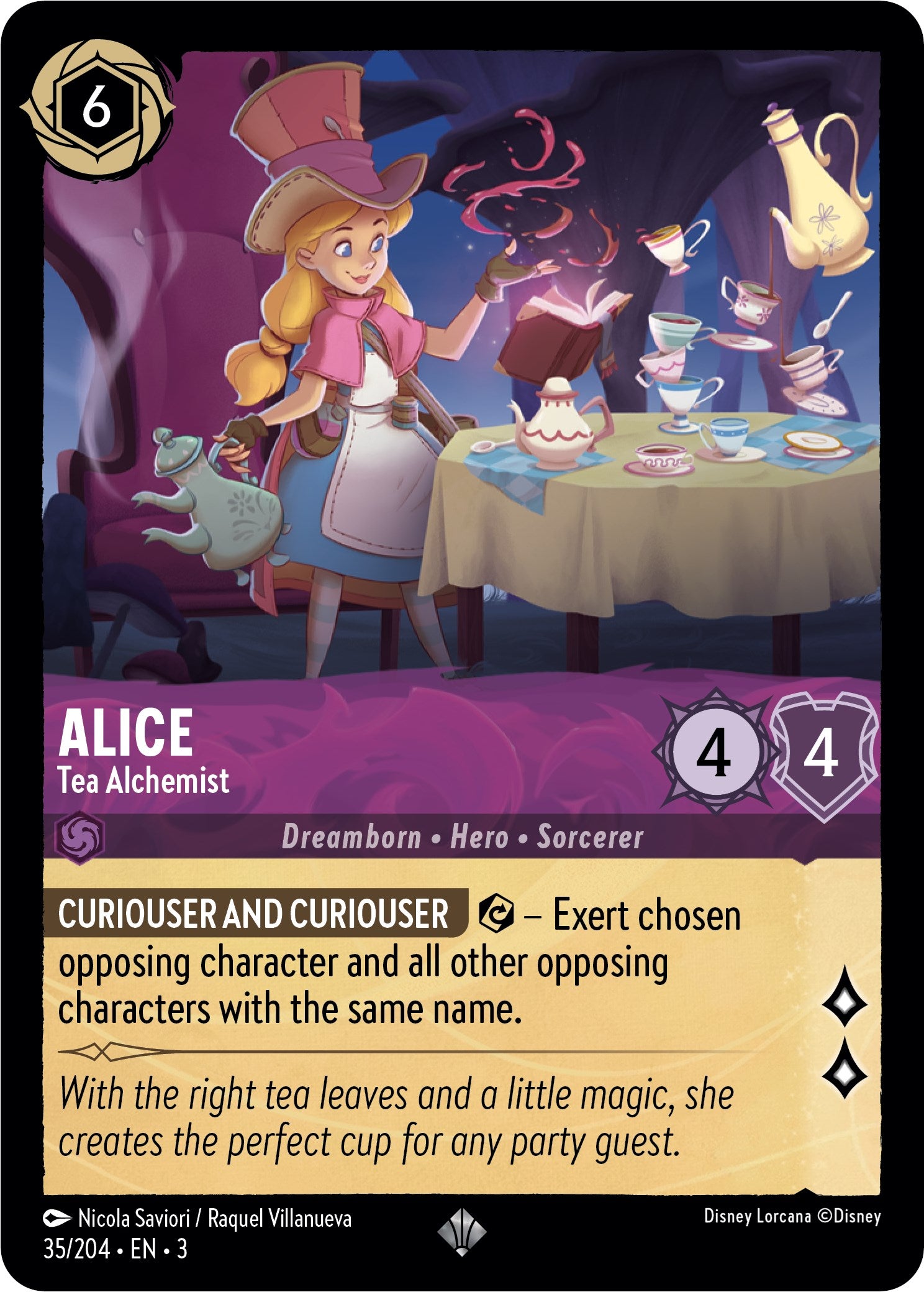 Alice - Tea Alchemist (35/204) [Into the Inklands] | Game Master's Emporium (The New GME)