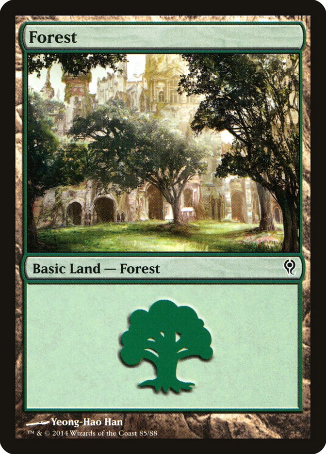Forest (85) [Duel Decks: Jace vs. Vraska] | Game Master's Emporium (The New GME)