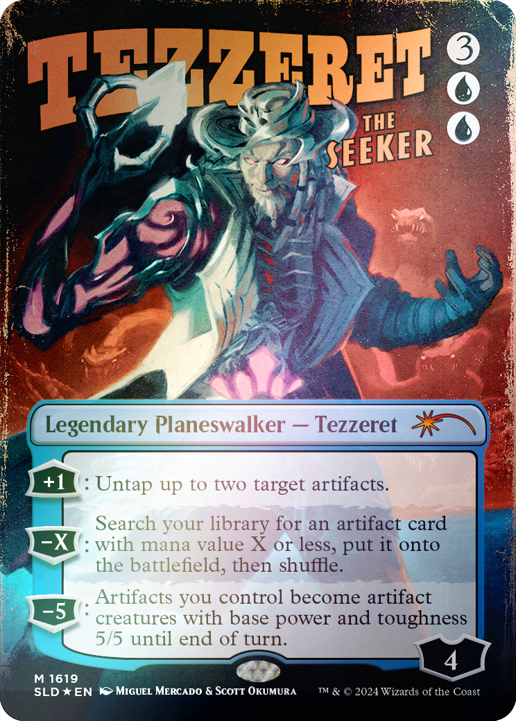 Tezzeret the Seeker (1619) (Rainbow Foil) [Secret Lair Drop Series] | Game Master's Emporium (The New GME)