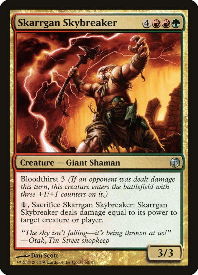 Skarrgan Skybreaker [Duel Decks: Heroes vs. Monsters] | Game Master's Emporium (The New GME)