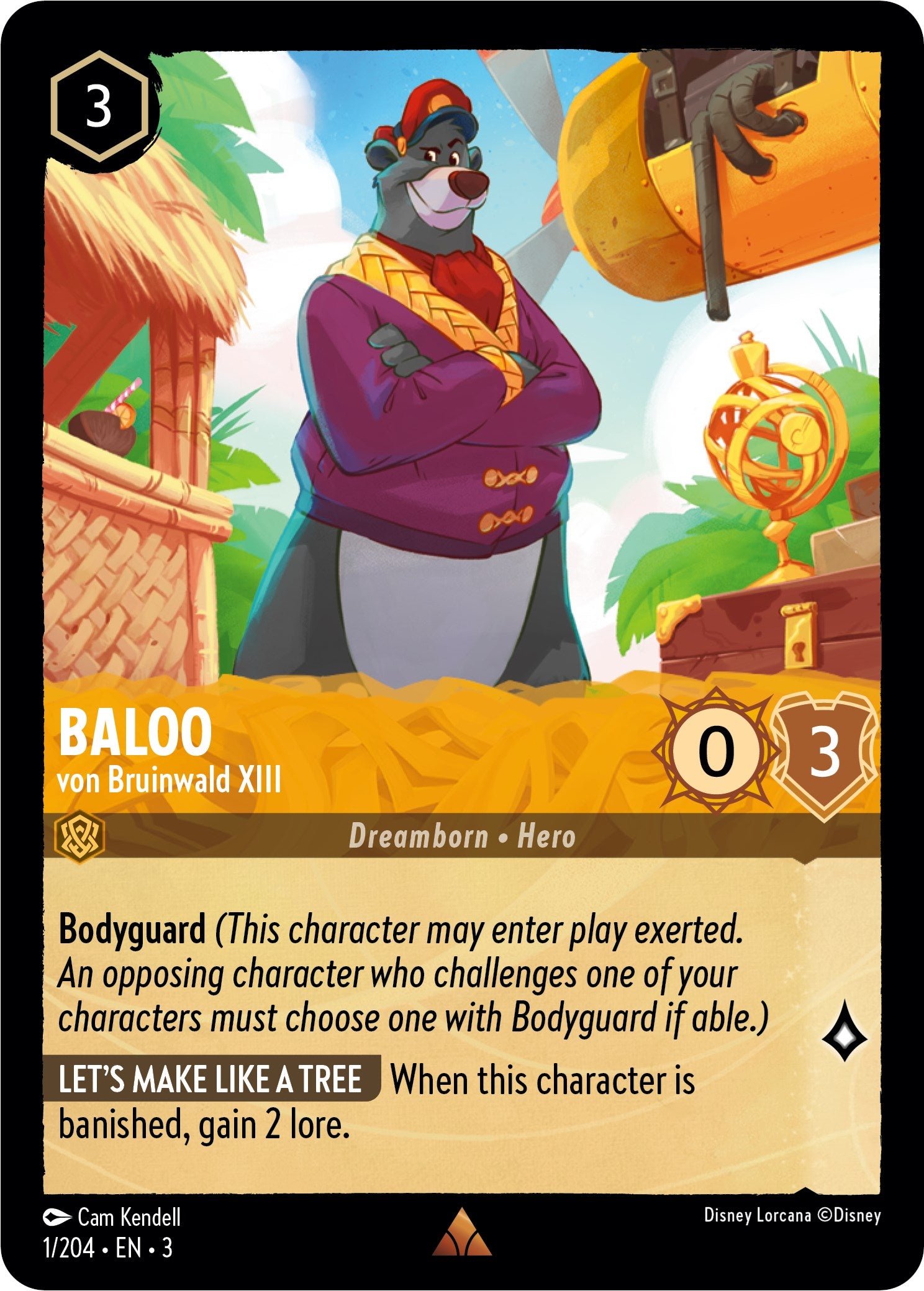 Baloo - von Bruinwald XIII (1/204) [Into the Inklands] | Game Master's Emporium (The New GME)