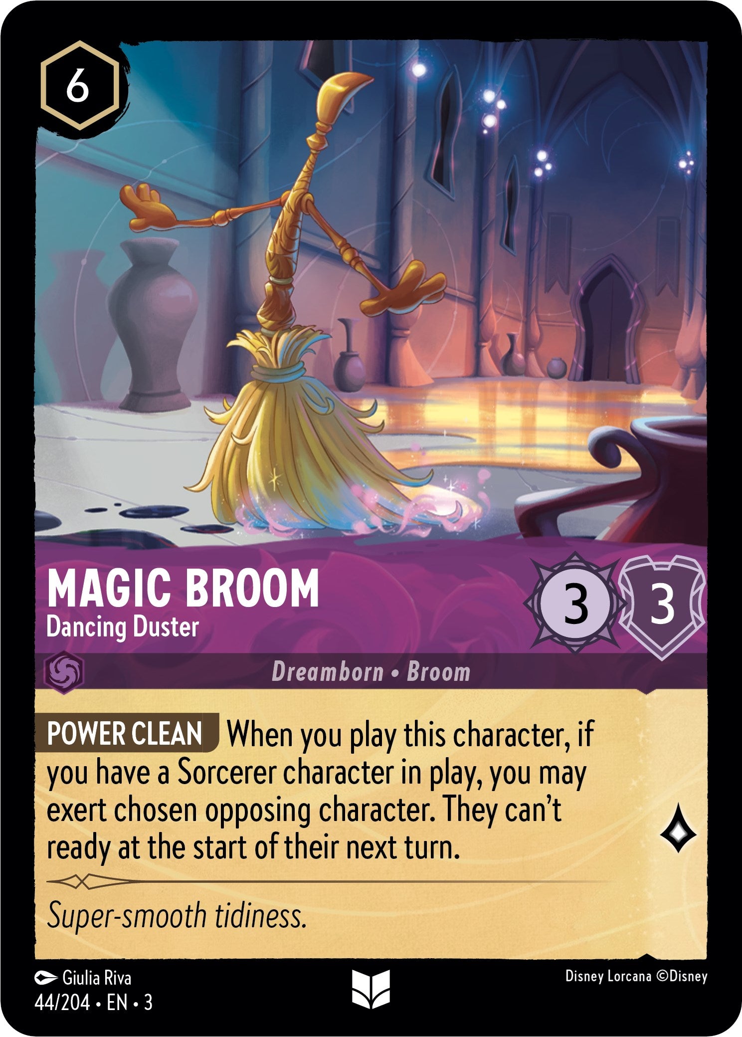 Magic Broom - Dancing Duster (44/204) [Into the Inklands] | Game Master's Emporium (The New GME)