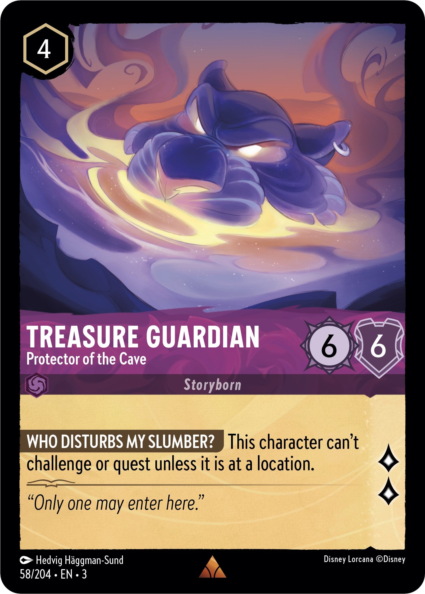 Treasure Guardian - Protector of the Cave (58/204) [Into the Inklands] | Game Master's Emporium (The New GME)