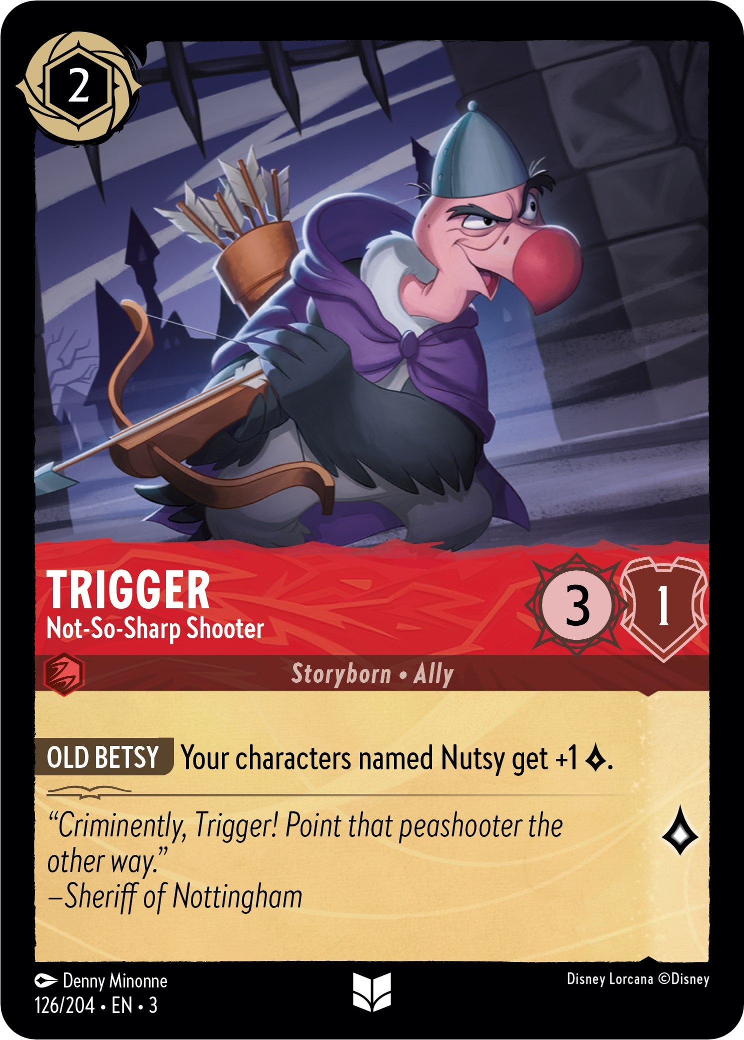 Trigger - Not-So-Sharp Shooter (126//204) [Into the Inklands] | Game Master's Emporium (The New GME)