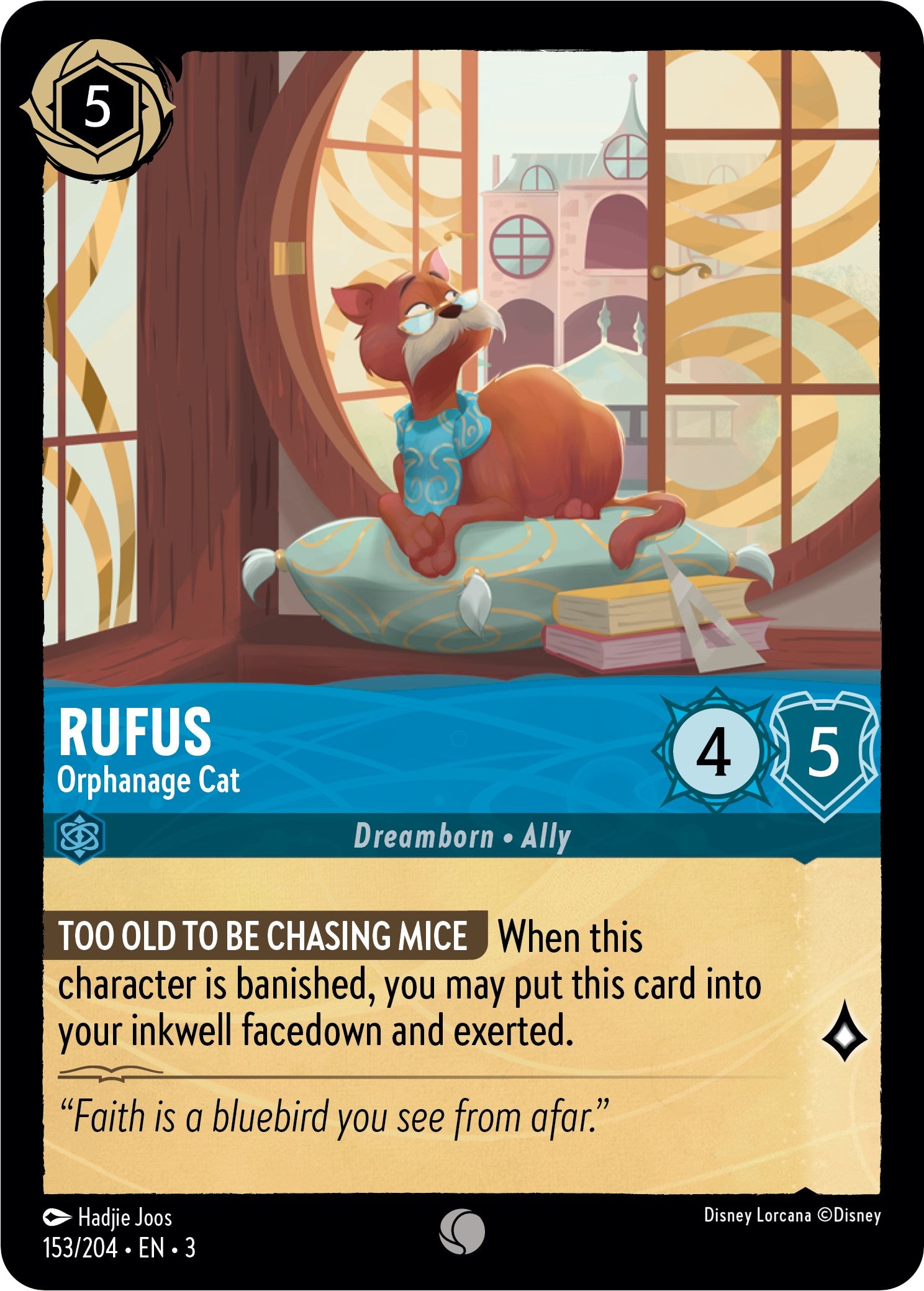 Rufus - Orphanage Cat (153/204) [Into the Inklands] | Game Master's Emporium (The New GME)